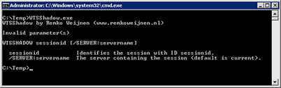 WTSShadow Screenshot 1