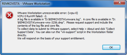VMWareError
