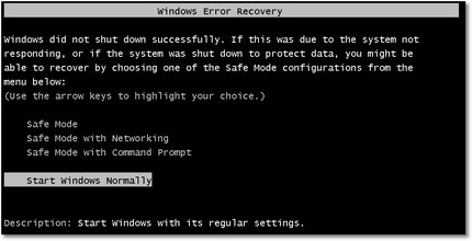 WindowsErrorRecovery