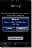 Backup & Upload