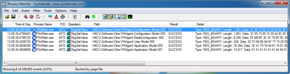RegSetValue Results