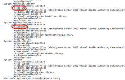 Build Output | Duplicate Reference