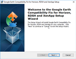Google Earth Compatibility Fix