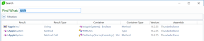 Telerik JustDecompile | Search | Apple