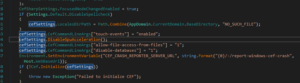 IL instruction editor showing local variables